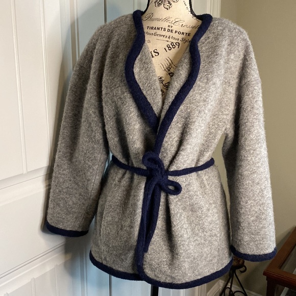 J. Crew Jackets & Coats J Crew Belted Wrap Blazer With Slide